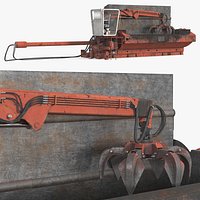 Portable Metal Baler Old