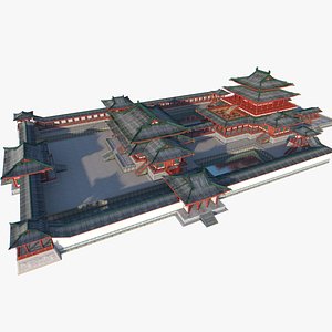 3d model chinese palace