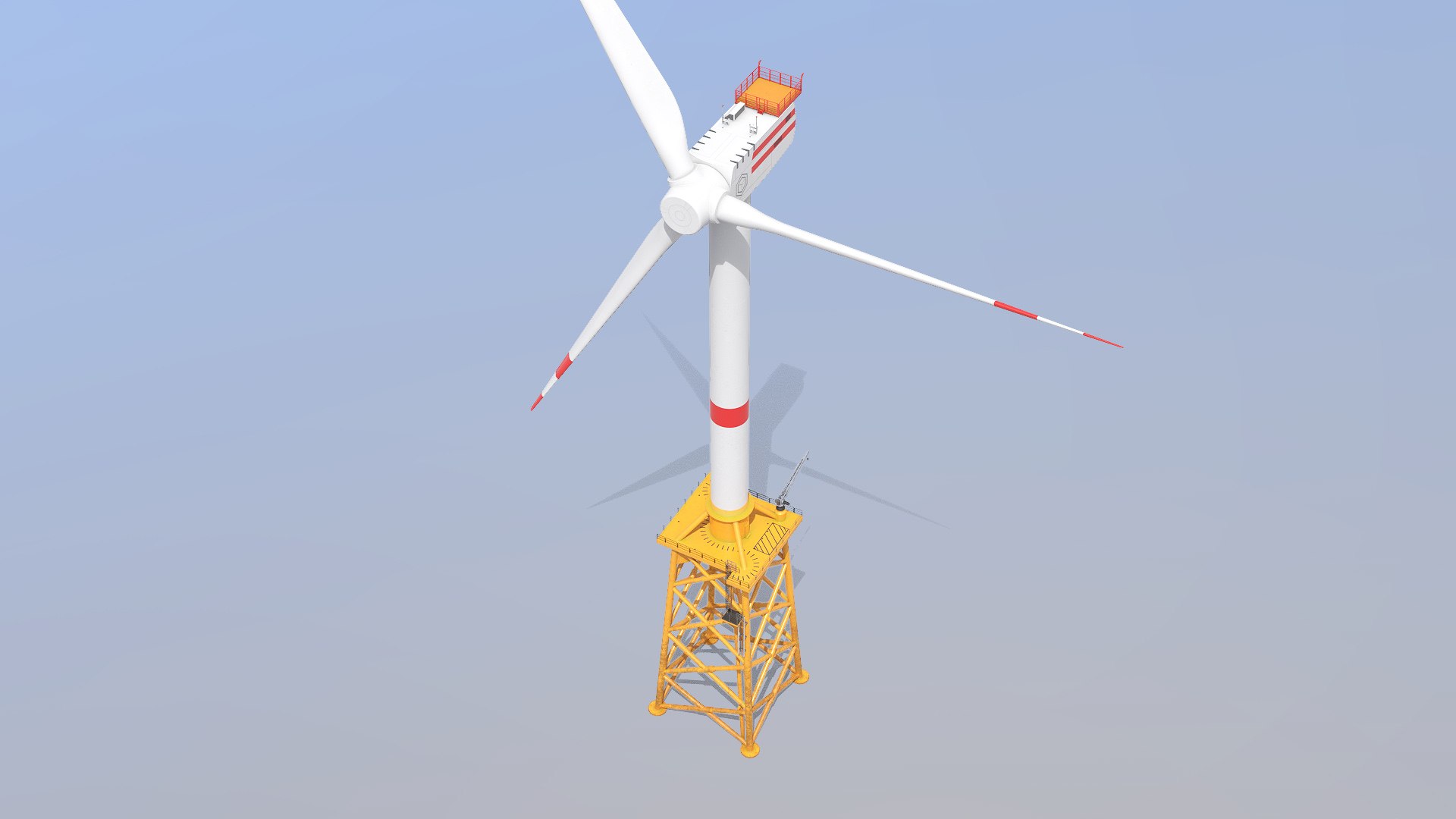 Offshore Wind Farm model - TurboSquid 1998949