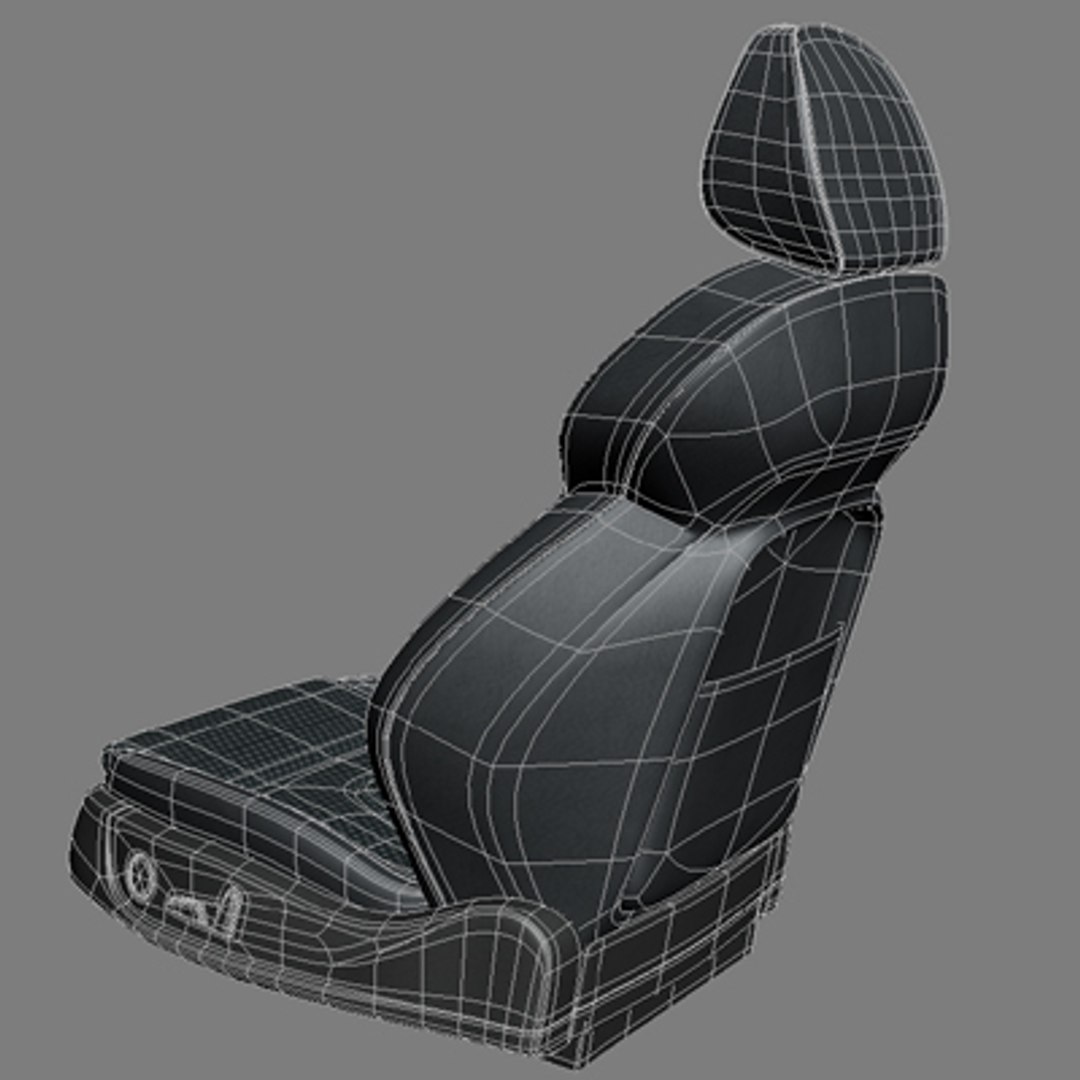 3d Model Seat Sedan