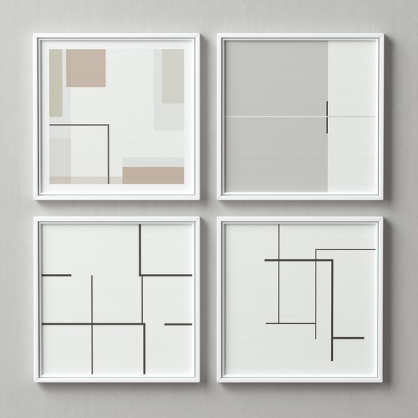 3D frames set picture model - TurboSquid 1637924