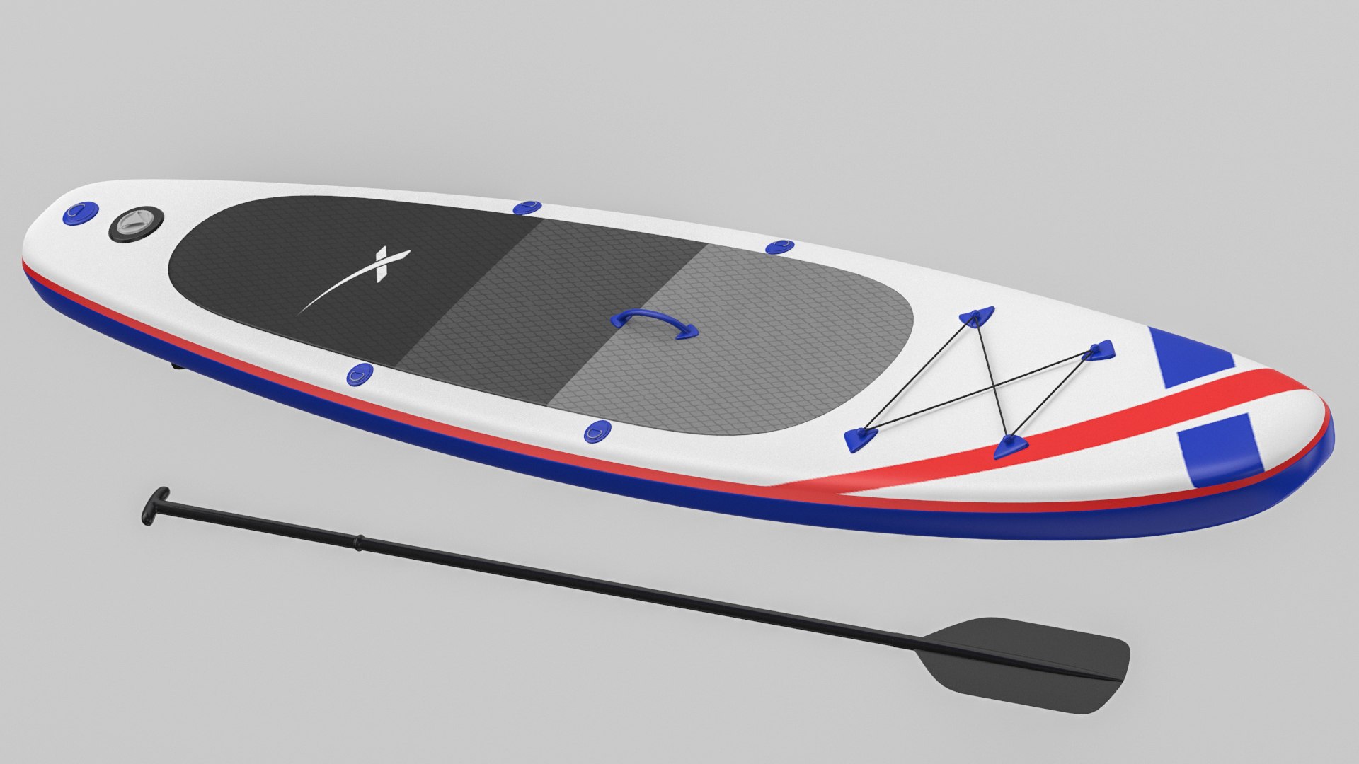 3D Stand Up Paddle Board 02 model - TurboSquid 1912951