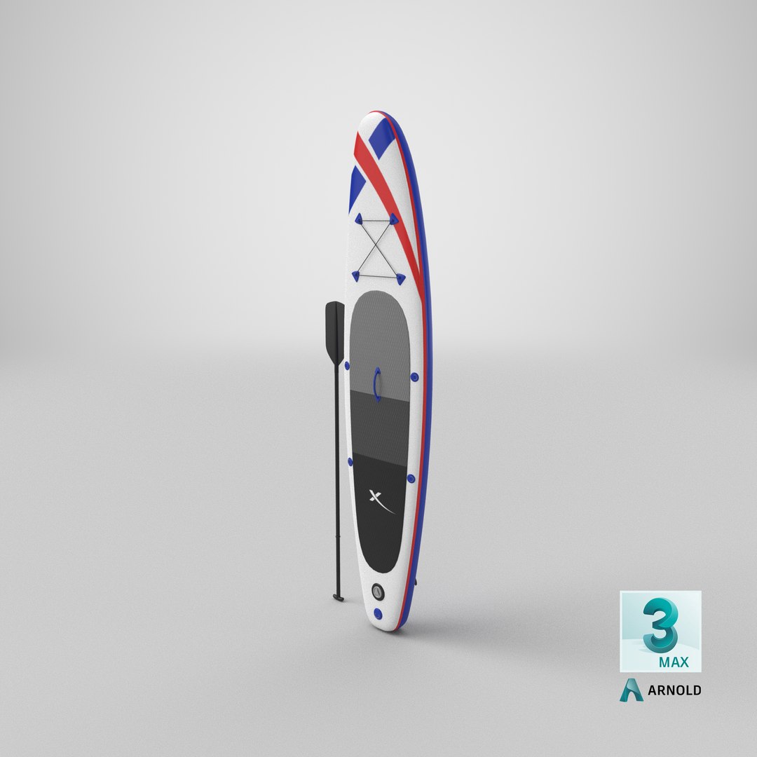 3D Stand Up Paddle Board 02 Model - TurboSquid 1912951