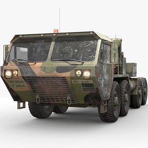 3D Military Truck Oshkosh HEMTT PBR model