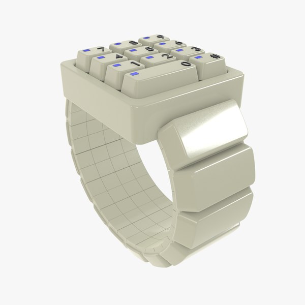 3D Keypad Watch model