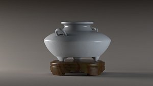white plum vase porcelain ancient cultural Ceramic Pot statue Buddhist asia asian gold culture Shaky