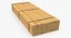3D industrial lumber package model