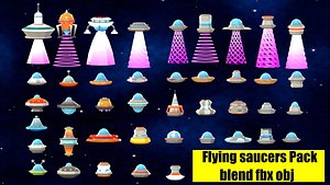 Space Low Ploy Pack Collection