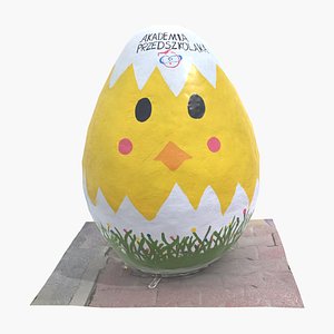 Easter Egg on the street Kindy academy model