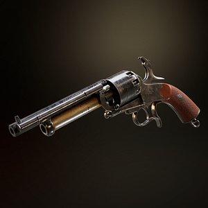 3D LeMat Percusssion Revolver