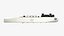 Electric 4-string bass guitar 02 white