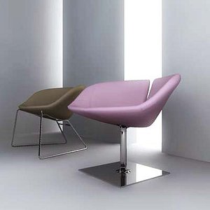 fjord chair 3d model