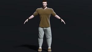 realistic man