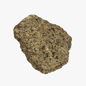 Granite Rock - Extreme Definition 3D Scanned 3D