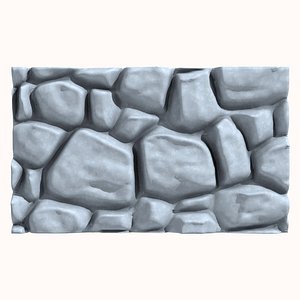 Stone wall 171 3D model