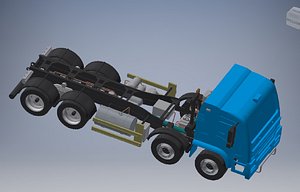 8x4-construction-and-mining-truck 3D model