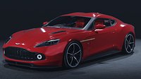 2017 Aston Martin Vanquish Zagato 3D Model  Italian Coachbuilding Meets British Power  Limited Edit