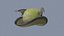 Enchanted Green Witch Hat