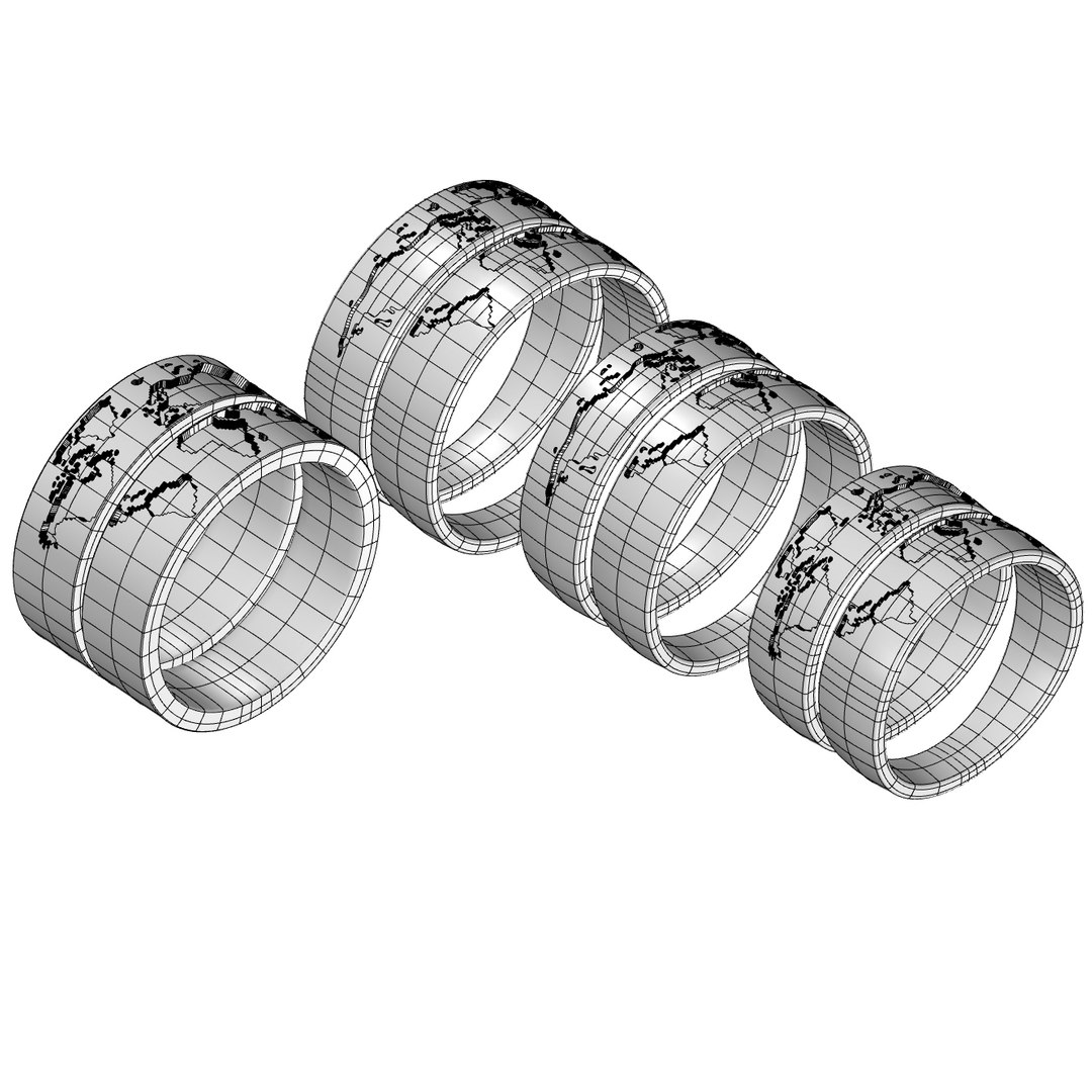 3D Model Rings Jewelry - TurboSquid 1479882