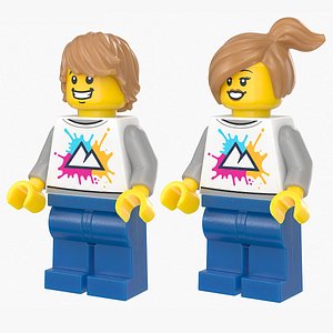 Lego Minifig Male and Female 1 Collection