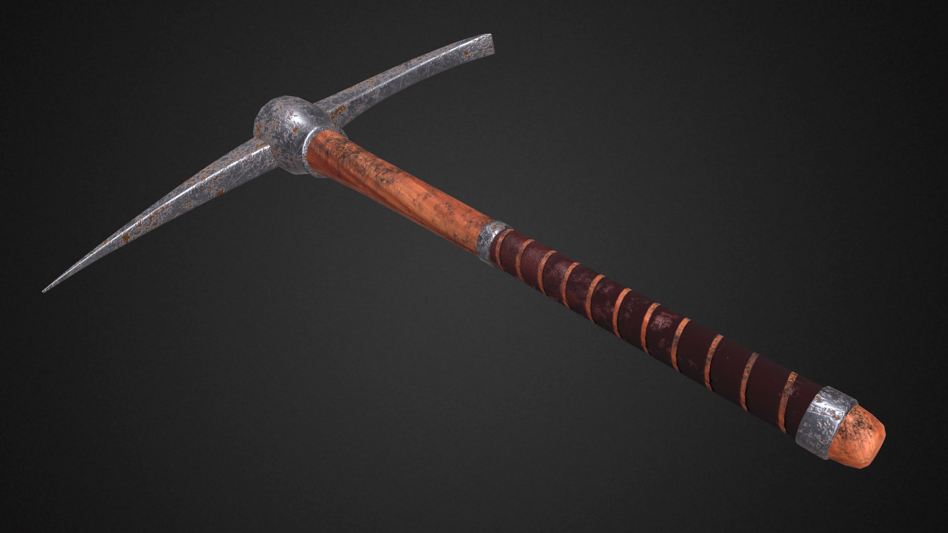 3D Pickaxe Pick Axe - TurboSquid 1688943