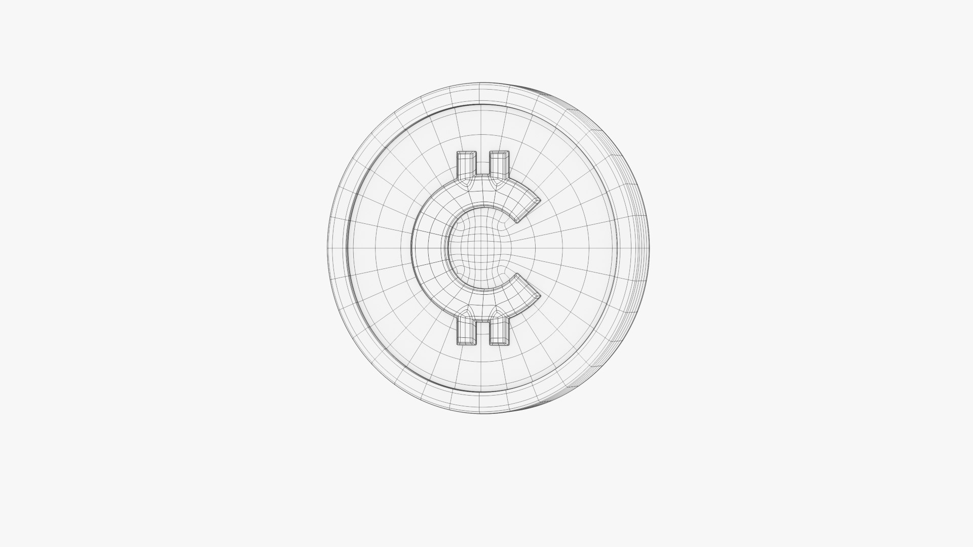 3D Abstract Crypto-Coins - TurboSquid 2229397