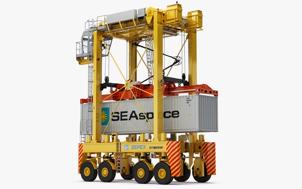 modelo 3d Straddle Carrier genérico aparejado - TurboSquid 2296969