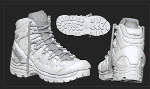 Hiking Boot HighPoly