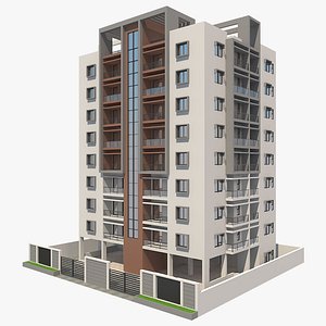 building apartment 3D model