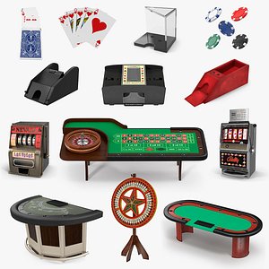casino equipment 2 3D