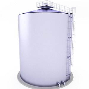 Biogas Plant Farm Game Mod 10 3D model