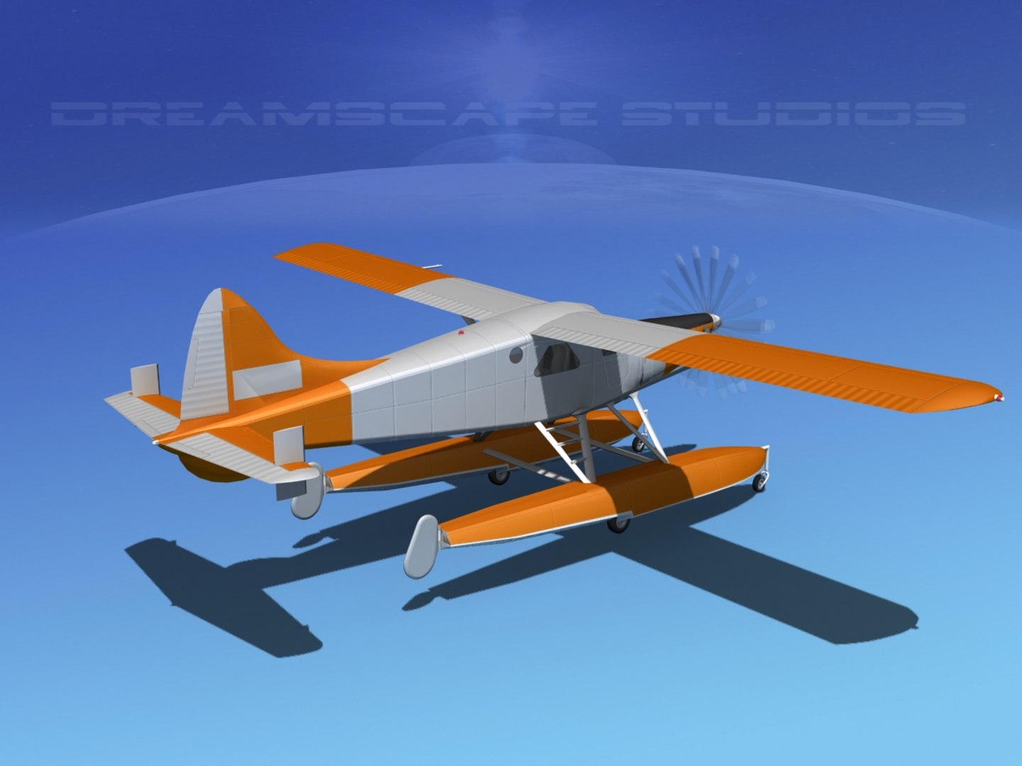 3d Model Dehavilland Dhc-2 Beaver Turbo