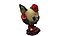 Funko Style Flamenco Cat  Printable STL Figurine 3D model