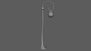 3D River LampPost