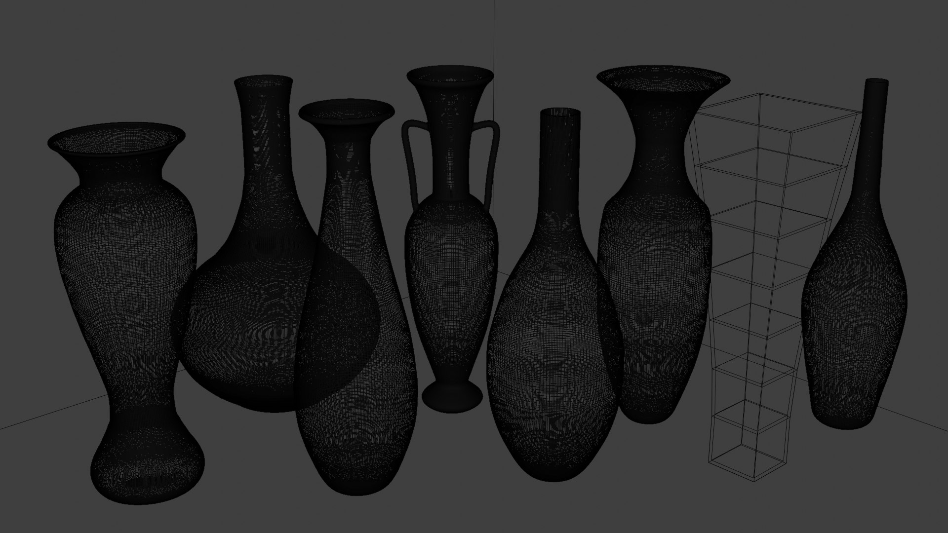 Clay Vases 3D TurboSquid 1955388
