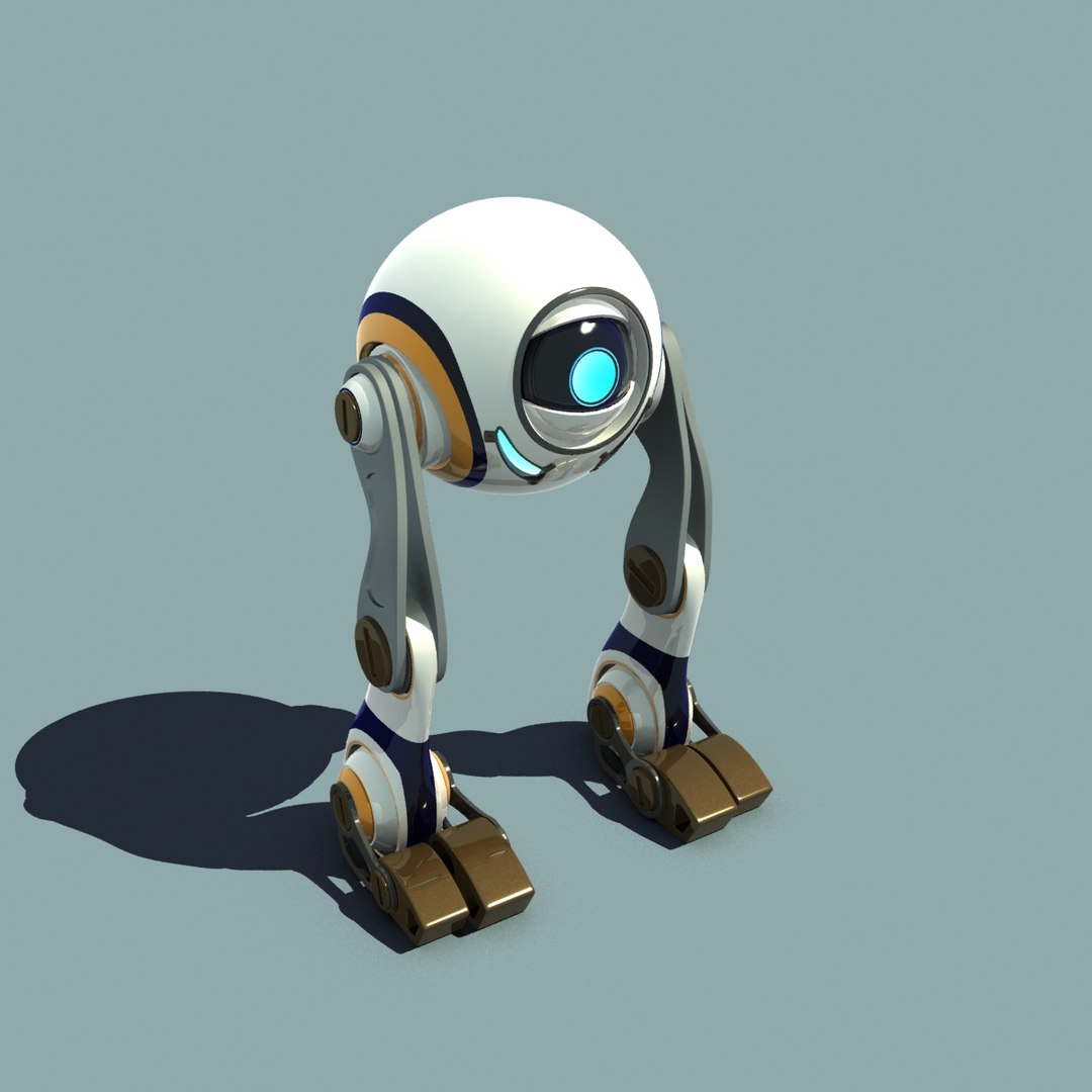 3D r1gg robot character model | 1148490 | TurboSquid
