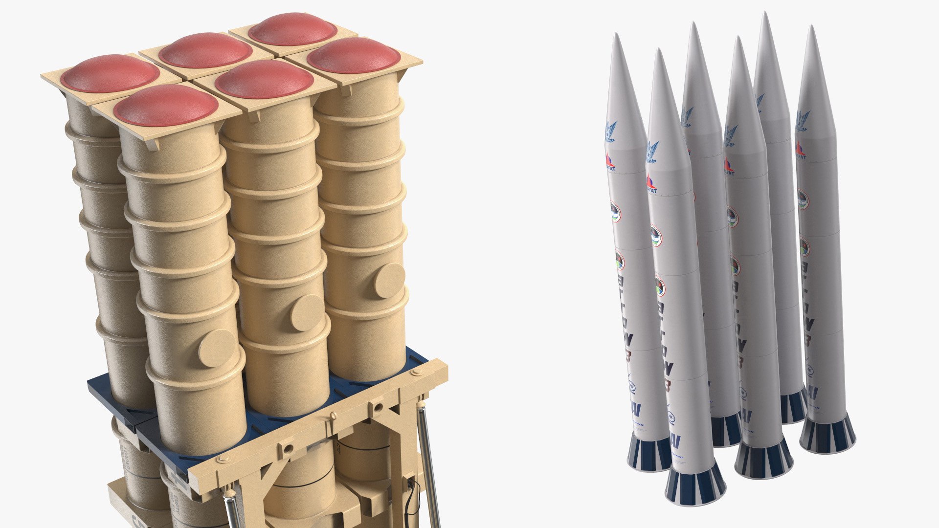 Israels Arrow-3 Missile Defense System Rigged 3D model https://p.turbosquid.com/ts-thumb/6g/CTnmPc/nT/israelsarrow3missiledefensesystemriggedmb3dmodel042/jpg/1705651289/1920x1080/fit_q87/68c156d918516b9ebdb876e91b7adc0e642451c6/israelsarrow3missiledefensesystemriggedmb3dmodel042.jpg