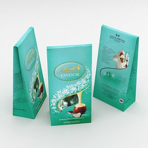 lindt lindor cocos bag model