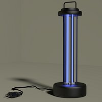 Ultraviolet germicidal antibacterial lamp