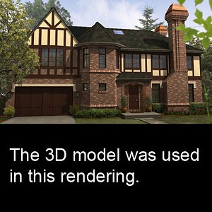 3d model family 0005 building structure