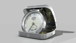 travel alarm clock 3d model
