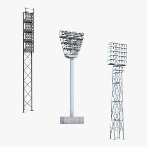 3D Stadium Lights Collection