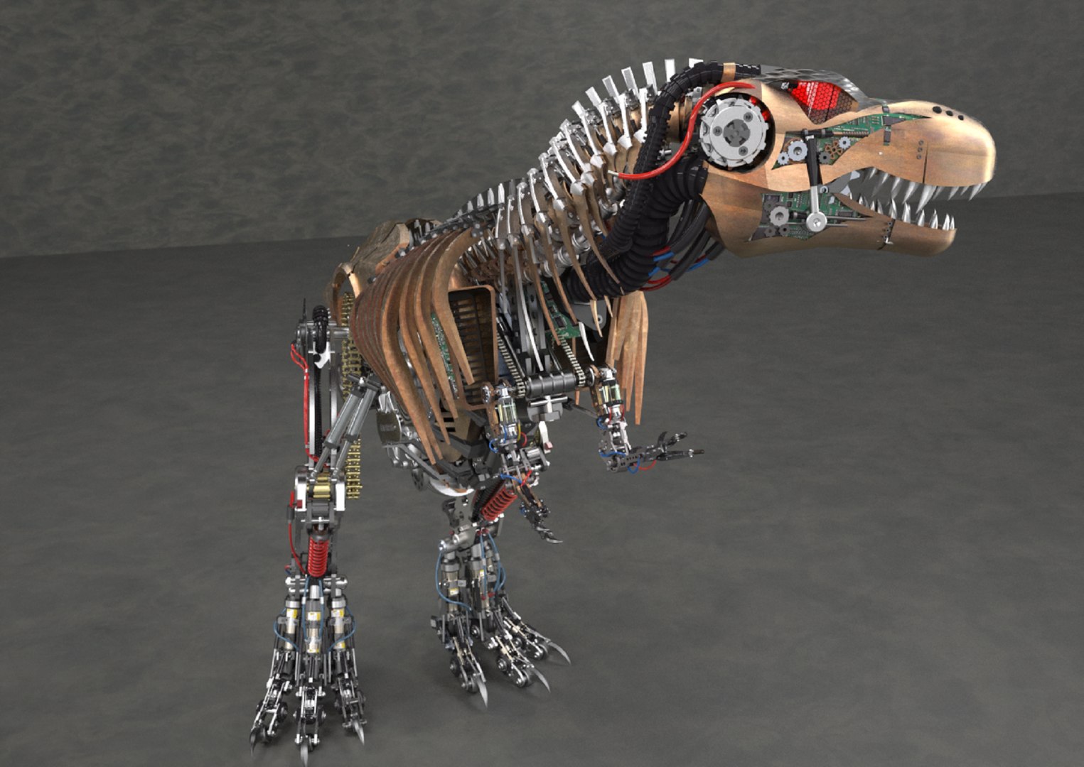 3D Tyrannosaurus Rex T Rex Model - TurboSquid 2510554