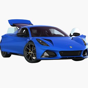 Lotus Emira 2022 Opening doors and trunk