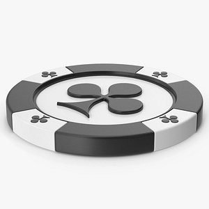 3D Casino Chip Club model