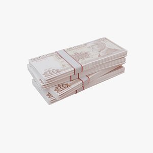 10 Cuban Peso CUP 3D model