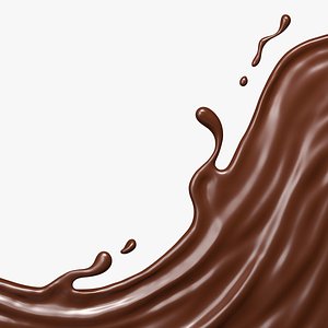Chocolate Liquid Splash 007