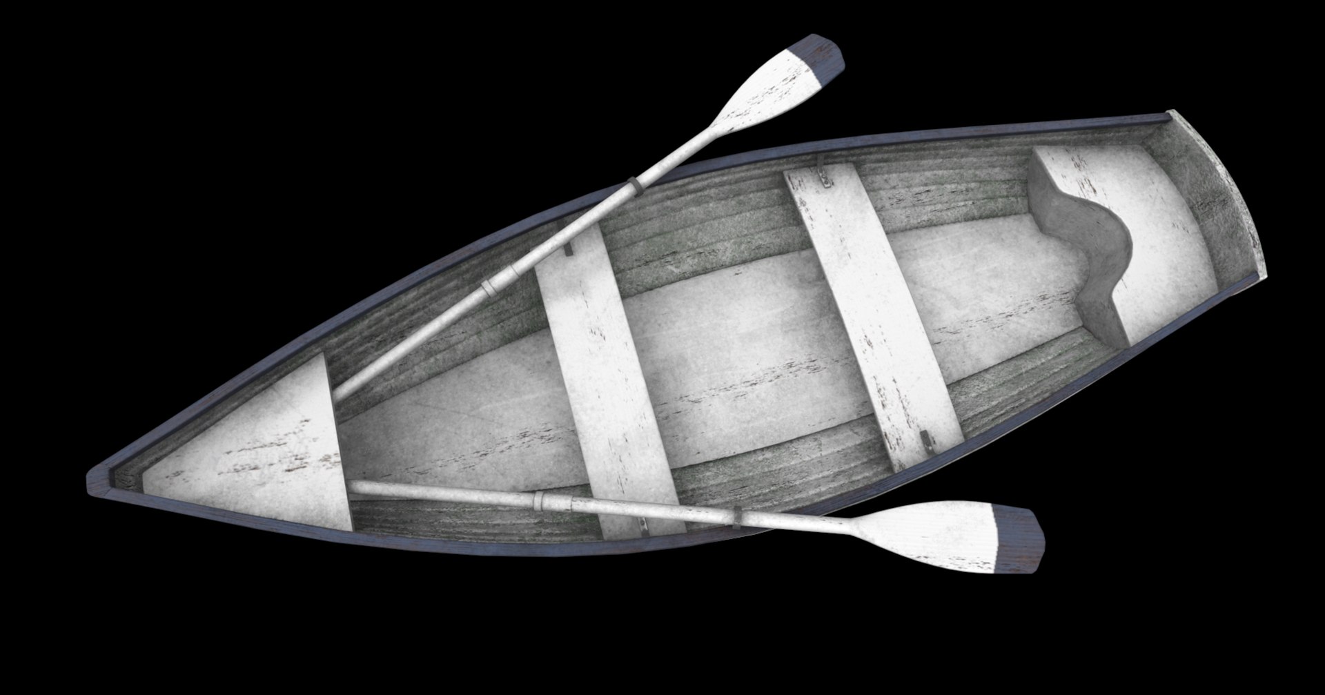Rowing Boat 3D Model - TurboSquid 2280110