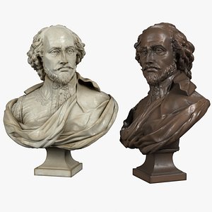 decorative bust shakespeare max