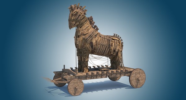 O cavalo de Troia colorado